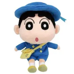 クレヨンしんちゃん　変身しんちゃん　S 園服　バージョン　ぬいぐるみ　三英貿易