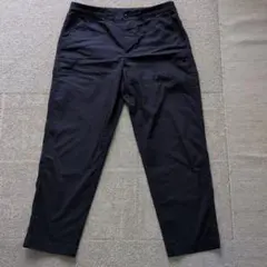 ♥GLOBAL WORK【Ｍ】ウエストゴム✨ カジュアルパンツ ⭐ネイビー