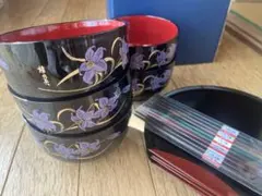 桂由美　お椀セット