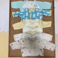 動物柄ロンパースセット 5点 50～60