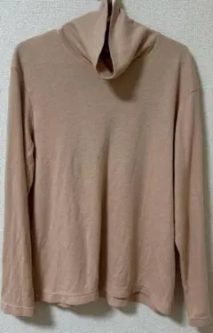 UNIQLO ヒートテック ハイネック XL ベージュ 肌色寄り ライトカラー