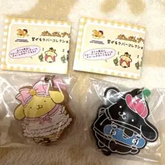 ポムポムプリン 繋がるラバーコレクション Part1 10番 リボン サンリオ