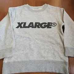 XLARGE グレー トレーナー 4T