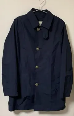 Traditional Weatherwear ステンカラーコート 36ネイビー