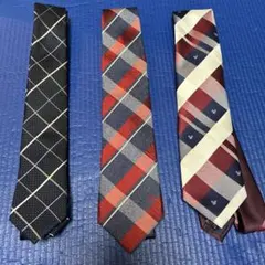 ミッキー等メンズネクタイ3点セット