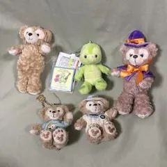 ディズニーシー オルメル　ダッフィー　シェリーメイ　ぬいぐるみキーホルダー