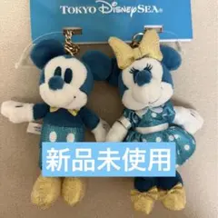 【新品未使用】ディズニー　ジュビリー　ぬいぐるみキーチェーン　ミッキー　ミニー
