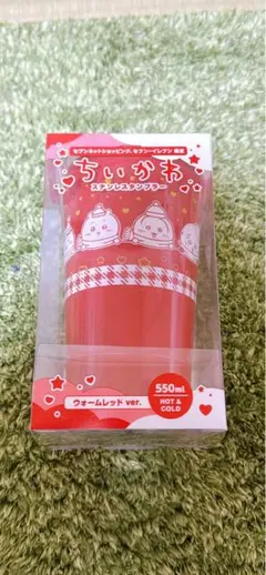 セブンイレブン限定　ちいかわ ステンレスタンブラー 550ml ウォームレッド