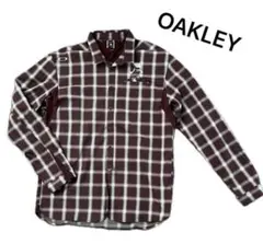 オークリー OAKLEY 長袖シャツ サイズXL チェック柄