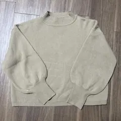 w closet ニット ベージュ 長袖