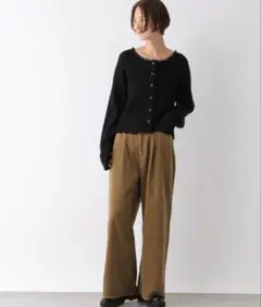 細コールタックパンツ