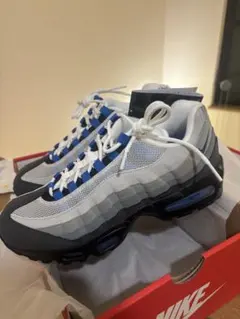 Nike Air Max 95 グレー/ブルー ブルースパーク　27.5