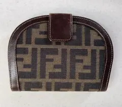 FENDI ズッカ柄 二つ折り財布 ヴィンテージ