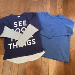 長袖カットソー 2枚　　UNIQLO他