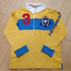 ミキハウス 長袖ポロシャツ 3刺繍