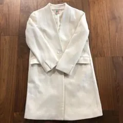 PLST プラステ　ウールモッサカラーレスコート