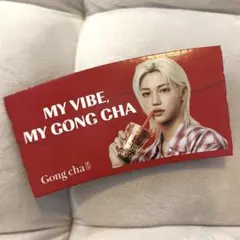Gong cha スキズ フィリックス カップスリーブ
