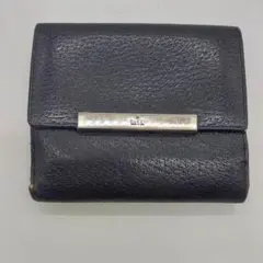 GUCCI 二つ折り財布　黒　革のサムネイル