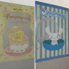 サンリオ♥クリアボード♥シナモンロール♥ポムポムプリン