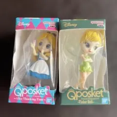 Qposket ミニチュアコレクション4　アリス　ティンカーベル ガチャ