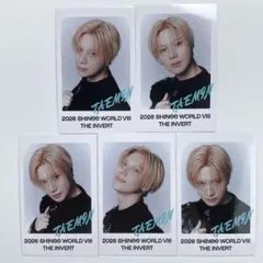 SHINee THE INVERT ラントレ トレカ 5種コンプ テミン