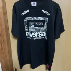 reversal グラフィックプリント Tシャツ L ブラック