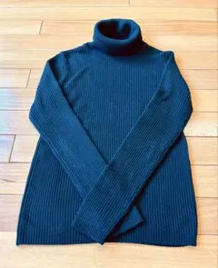 next ブラック タートルニット セーター サイズ10