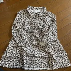 ZARA 花柄チュニック サイズ8 128㎝