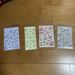 サンリオ　キャンディシール　ストーンシール　4枚セット