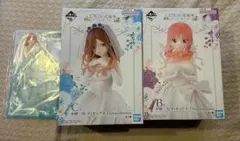 五等分の花嫁　一番くじ　B賞　中野二乃　C賞　中野三玖　フィギュア