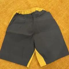 mont-bell140サイズ 半ズボン イエロー.ブラック