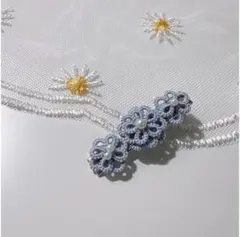 ハンドメイド　ヘアピン　ヘアクリップ　no.9