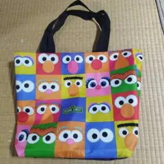 明治　エッセルスーパーカップ　セサミストリート トートバッグ当選品