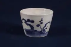 789 古伊万里染付草花唐草図蕎麦猪口 江戸中期 - メルカリ