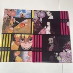 鬼滅の刃　クリアファイル　我妻善逸　ね豆子