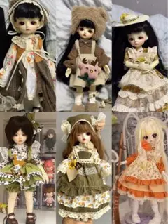 ディーラー様製 メイド服セット 猫耳 MDD、SDM 1/4サイズ - メルカリ