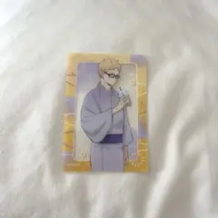 ハイキュー 月島蛍 浴衣 クリアカード ハイキューウィーク
