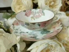 3129:薔薇・器好き! Edinburgh　紅茶専用カップソーサー　新品未使用