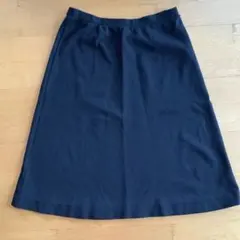 ROSE BUD 黒 ひざ丈スカート サイズF