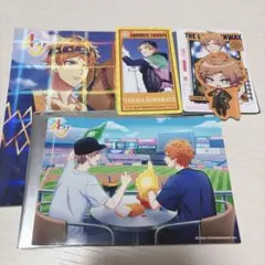 A3! 夏組セット チケコレ ブロマイド ステッカー アニメイト特典