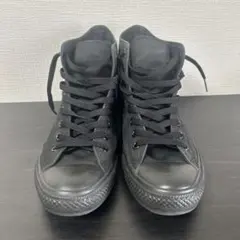 ブラック ハイカット スニーカー オールスター