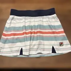 FILA テニススコート Mサイズ ボーダー柄のサムネイル