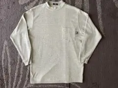 old stussy コットンニット ロンT 黒タグ 80s 90s