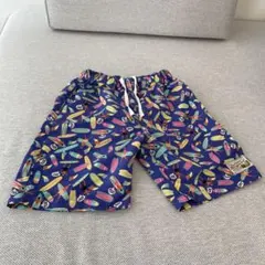 サーフボード柄 水着 120サイズ ネイビー