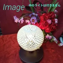 ② 一点物　花火　透かし彫り　陶器　香炉　ライトカバー　シェード　手づくり 手作り 陶芸ランプシェード 透かし彫り - メルカリ