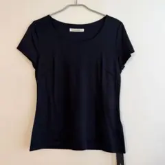 【M-Premier Black】VネックTシャツ／ネイビー／38