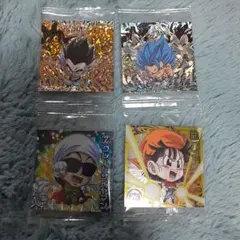 ドラゴンボールステッカー　４枚セット