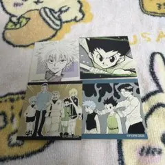 HUNTER × HUNTER 春コレ スクエアステッカーコレクション 4枚