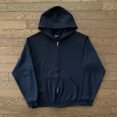 フルーツオブザルーム フルジップパーカー ブラック 無地 M