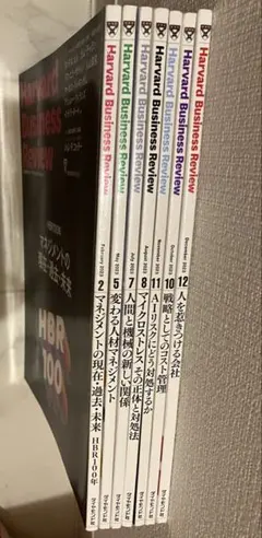 ハーバード・ビジネス・レビュー 2024年バックナンバー1年分（12冊
